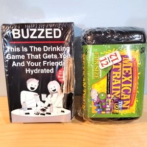 Buzzed Card Game and Mexican Train Game To Go